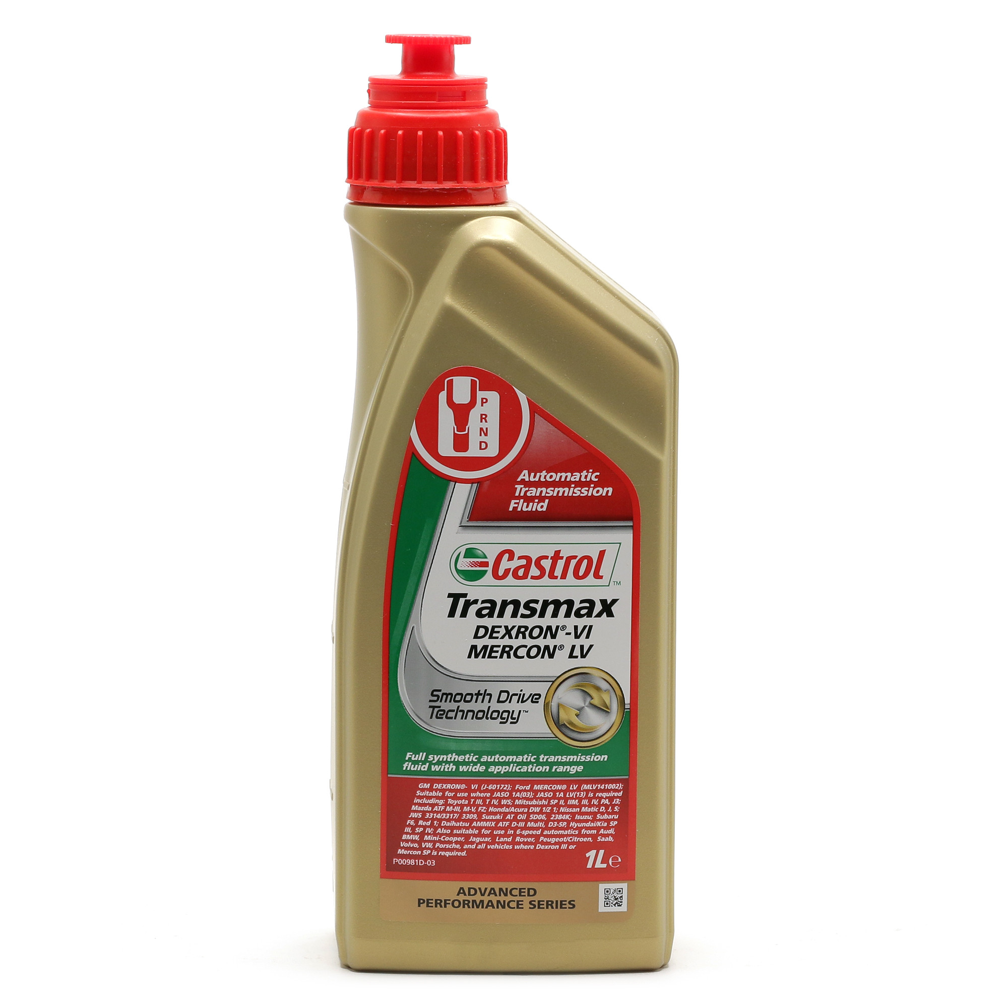 Castrol Transmax Dexron-VI Mercon LV Automatik Getriebeöl 1l Flasche